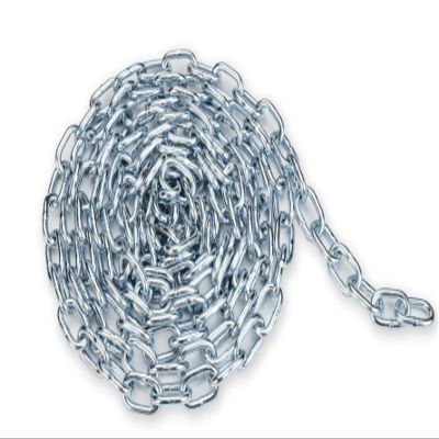 3/16" Commercial Playground Swing Chain - Silver Shield Swing Chain - Bulk 125' - Zinc Coated - Heavy Duty