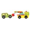 Bigjigs Rail Wooden Vehicle Pack view 2