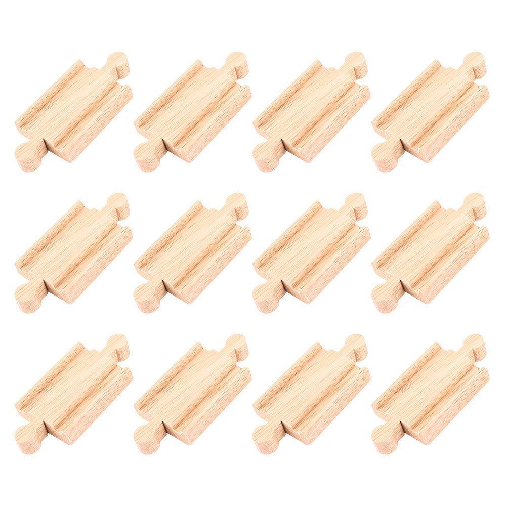 Bigjigs Rail Mini Track Male/Male (Pack of 12)