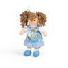 Bigjigs Toys Sarah Doll - Small Ragdoll Cuddly Toy view 1
