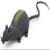 13cm Rubber Stretchy Rat with Long Tail - Halloween - Novelty Toys (HL17) [Toy] view 1