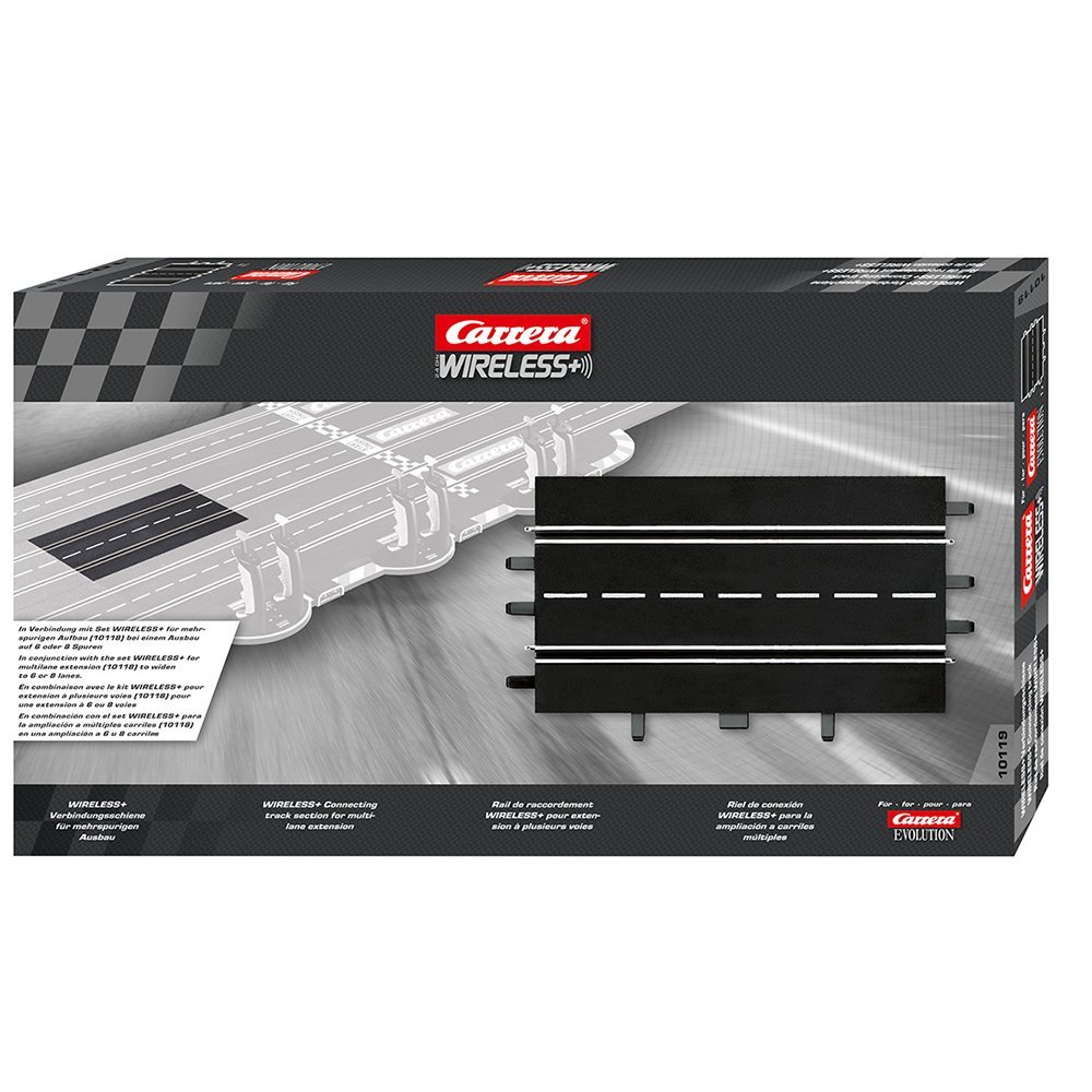 Carrera 10119 WIRELESS+ Connecting Track for Multilane Ext. Evolution/Exclusiv