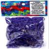Official Rainbow Loom 600 Ct. Rubber Band Refill Pack DEEP PURPLE [Includes 25 C-Clips!] view 1