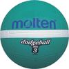Molten Green Rubber Dodgeball (Green - Size 3), One Size view 1