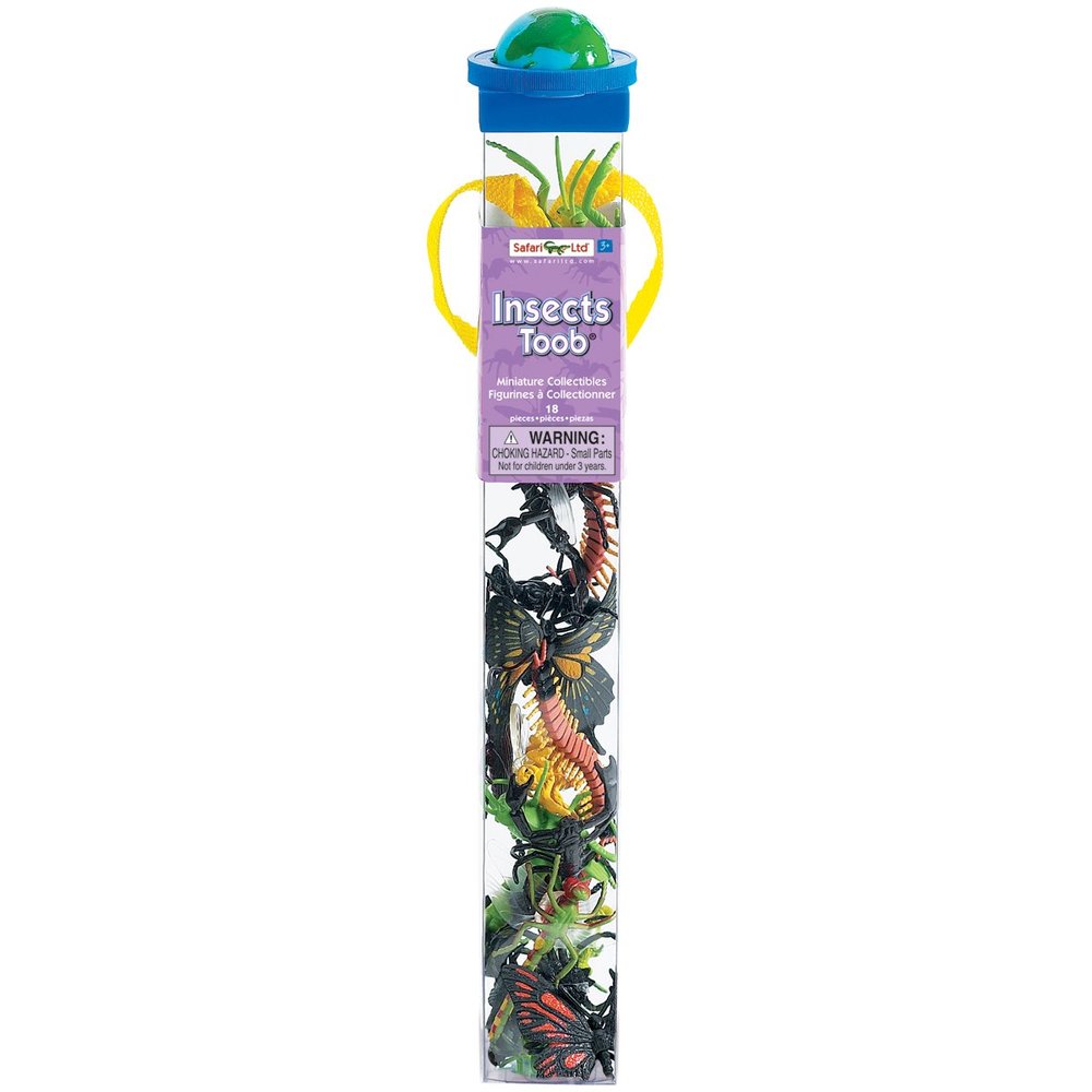 Plastic Miniatures In Toobs-Insects