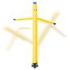 Inflatable HQ Air Inflatable Dancer Tube Puppet Set, 20 ft. Tall with Blower Fan - Yellow view 4