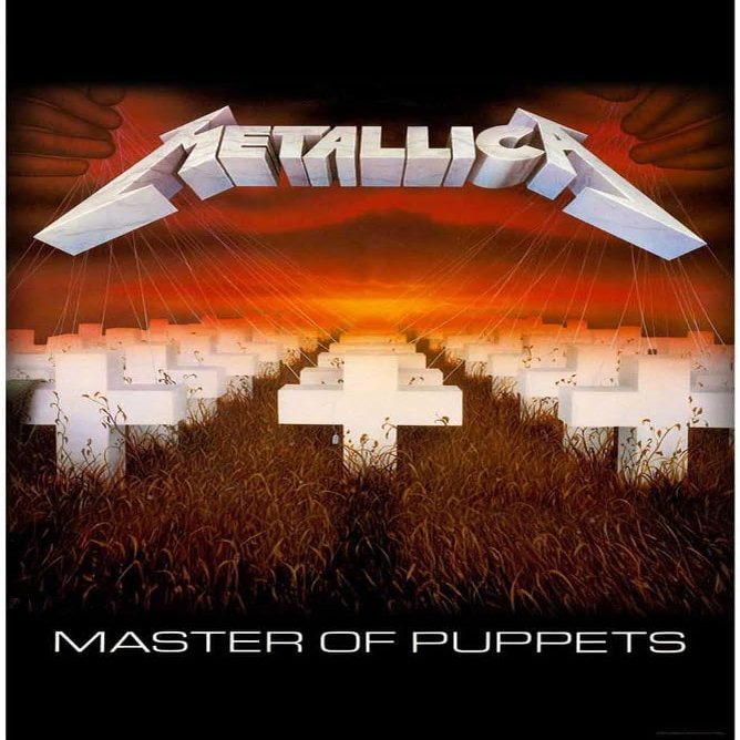 Metallica Master of Puppets Textile Poster