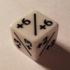 12x Dice Counters/White +1/+1 & Black -1/-1 / for Magic: The Gathering and other games/CCG MTG by quEmpire view 3
