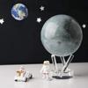 MOVA Moon Globe 6 | Rotating Lunar Globe Powered by Light | No Batteries Needed | Unique Desk Decor or Gift view 2