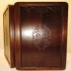 20" Backgammon Board Game Set, Carved Wood, Pieces & Dices view 4