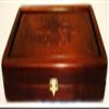 16" Backgammon Board Game Set, Carved Wood, Pieces & Dices view 2