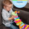 Buckle Toys - Bentley Caterpillar - Travel with Toddler Must Have Activity Toy - Fine Motor Skill Development - Counting and Color Recognition Stuffed Animal view 3