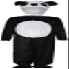 GUIRCA SL. - 82627 Baby Panda Costumes 12-24 Months, Black and White, 1-2 Years, 81095 view 3