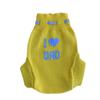 100% merino wool baby knitted soaker diaper cover (L, Yellow-Sky blue) view 1