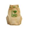 100% merino wool baby knitted soaker diaper cover (M, Beige-Green) view 1