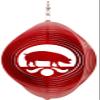 SWEN Products Pig Swirly Metal Wind Spinner view 2