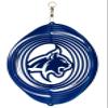 SWEN Products Montana State Bobcats Circle Swirly Metal Wind Spinner view 2