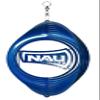 SWEN Products Northern Arizona Lumberjacks Circle Swirly Metal Wind Spinner view 1