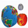 Plush Earth, Moon & Mars Bundle | Interactive & Educational Plush Globe, Moon & Mars Set | Learn Geography with a Fun & Educational Toy for Kids 3+, Teachers, and Adults | Classroom Must Haves view 1