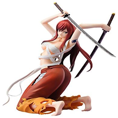 Amakuni Fairy Tail: Elsa Scarlet PVC Figure (1:8 Scale) (Hakama Version)