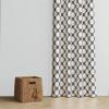 Bacati - Single Light Filtering Curtain Panel Large Dots Grey view 4