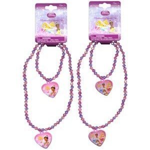 Princess Necklace & Bracelet (6 Piece/Pack) - PNBS