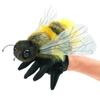 Folkmanis Honey Bee Hand Puppet, Yellow, Black (3028) view 1
