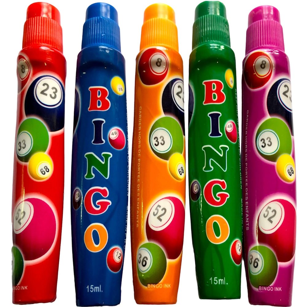 15ml Slimline Bingo Dabbers Pack of 5