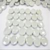 10x20mm White Round Plate Dish Dollhouse Miniature Ceramic Kitchenware 10822 view 2