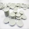 10x20mm White Round Plate Dish Dollhouse Miniature Ceramic Kitchenware 10822 view 4
