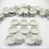 10 x25 mm White Oval Soup Bowl Dolls House Miniature Ceramic Supply 10839 view 1