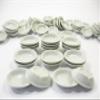 10 x25 mm White Oval Soup Bowl Dolls House Miniature Ceramic Supply 10839 view 3