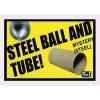 Ball and Tube Mystery (Steel) by Mr. Magic - Trick view 1