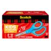 Scotch 5" Soft Touch Blunt Kid Scissors, Purple, 12 Count Teacher's Pack, Ideal for school supplies and classroom projects view 1