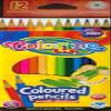 Colorino Hexagonal Shape Coloured Pencils (Pack of 12) view 1