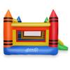 Cloud 9 Mini Crayon Bounce House with Slide, Inflatable Bouncer for Kids, Without Blower view 3