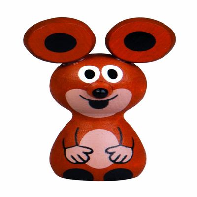 Dharma DETOA (Detoa) wooden magnet KRTEK Rat Interior Czech-made