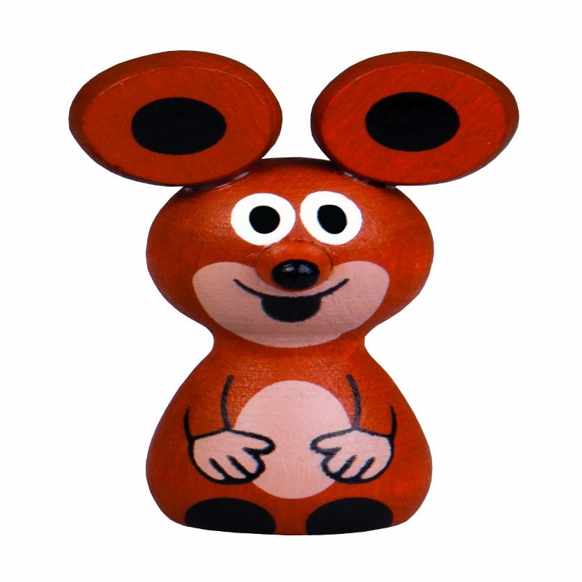 Dharma DETOA (Detoa) wooden magnet KRTEK Rat Interior Czech-made