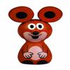 Dharma DETOA (Detoa) wooden magnet KRTEK Rat Interior Czech-made view 1
