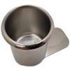 1 Stainless Steel Slide Under Poker Drink Holder Holds Soda Can or Beer Bottle view 1