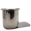 1 Stainless Steel Slide Under Poker Drink Holder Holds Soda Can or Beer Bottle view 2