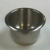1 Stainless Steel Drop in Poker Drink Holder Holds Soda Can or Beer Bottle view 1