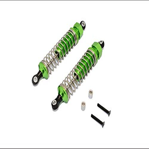 Axial SCX10 Upgrade Parts Aluminum Front/Rear Adjustable Spring Dampers - 1Pr Set Green