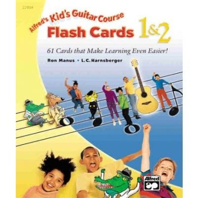[(Alfred's Kid's Guitar Course Flash Cards 1 andamp; 2: 61 Cards That Make Learning Even Easier!, Flash Cards )] [Author: Ran Manus] [Jan-2006]