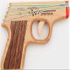 Elastic Precision Model PPK Rubber Band Gun Made from Solid Hardwoods with Rapid-Fire Semi-Automatic Action and Walnut Grips view 4