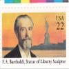 1985 U.S. 22c Stamp Frederic Auguste Bartholdi Issue, Scott#2147 view 1