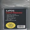 100 LaTCG Clear YuGiOh/Vanguard Card Size Deck Protector Sleeves (61x88mm 2 mil) view 1