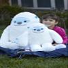 Aurora Mysterious Fantasy Yulli Yeti Stuffed Animal - Mythical Companion - Imaginative Adventures - White 12 Inches view 2