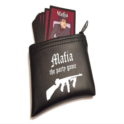 Apostrophe Games Mafia The Party Game  Game of Lying, Bluffing, Deceit 38 Role Cards, Card Game for Adults and Teens  Interactive Board Game for Friends, Family - Stocking Stuffer
