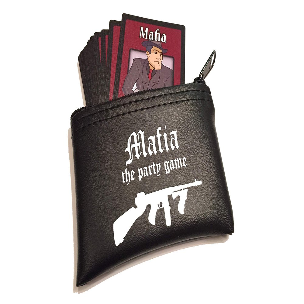 Apostrophe Games Mafia The Party Game Game of Lying, Bluffing, Deceit 38 Role Cards, Card Game for Adults and Teens Interactive Board Game for Friends, Family - Stocking Stuffer